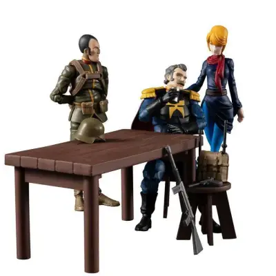Figurine Gundam ms zeon principality team set